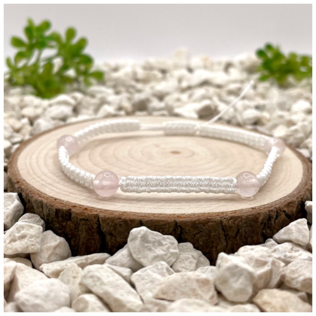 Macramé náramek – Růženín